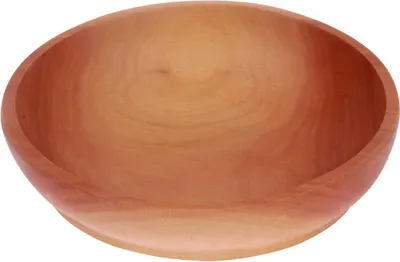 Produktbild von Deko-Schale aus Teakholz, 4 Formen, Form:rund