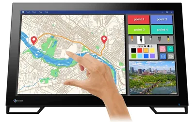 Produktbild von EIZO DuraVision FDF2182WT-BK, 54,6 cm (21.5"), 1920 x 1080 Pixel, Full HD, LED, 25 ms, Schwarz