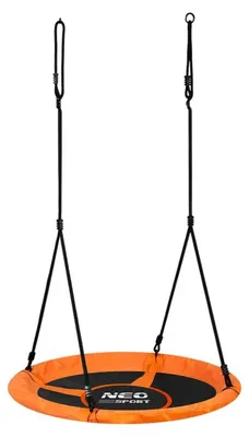 Zdjęcie produktu dla Neo-Sport 1084, huśtawka kokonowa Swingo, 105 cm, pomarańczowa