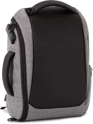 Produktbild von Kimood Rucksack Sport Schulrucksack Freizeit Reise Wandern Arbeit Backpack, Größe:U, Farbe:Graphite Grey Heather/Black