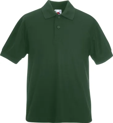 Immagine prodotto di Fruit of the Loom - Poloshirt per bambini a maniche corte BC389 (128 (7-8 anni)) (verde bottiglia)