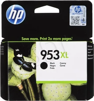 Produktbild von Czarny oryginalny wkład atramentowy HP 953XL o wysokiej wydajności