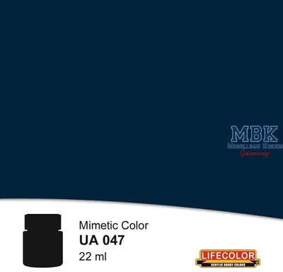 Image de LIFECOLOR LC-UA047 UA047 Bleu foncé - Bleu marine brillant