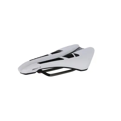Zdjęcie produktu dla siodełko prologo "Dimension TRI 143CPC", Tirox, unisex, 245 x 143 mm, ok. 223 g, białe/srebrne