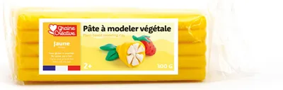 Obrázok produktu pre Graine Kreatívna modelovacia hlina zeleninová žltá 300g vzdelávacia hračka