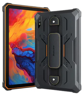 Zdjęcie produktu dla Blackview Active 8 Pro, 26,3 cm (10.4"), 1200 x 2000 px, 256 GB, 8 GB, Android 14, Pomarańczowy