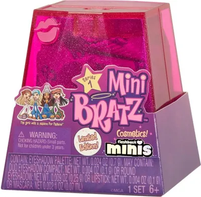 Zdjęcie produktu dla Odkryj Magię Kosmetyków z Zestawem Niespodzianką Bratz! Miniaturowe Skarby dla Małych Księżniczek - Seria 1, idealne do zabawy i twórczej stylizacji!