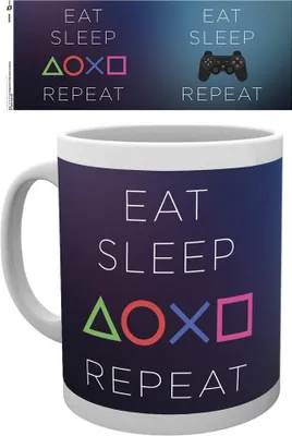 Produktbild von PLAYSTATION Eat Sleep Repeat Tasse