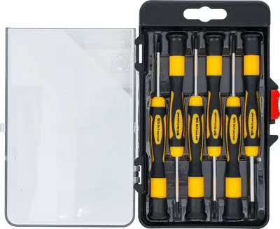 Zdjęcie produktu dla BGS technic Precision Screwdriver Set, 196 g