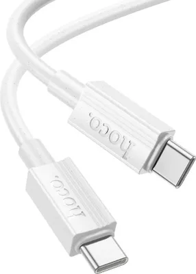 Produktbild von HOCO-Kabel Typ C auf Typ C 3A 60W X107 1 m weiß