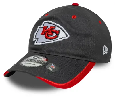 Produktbild von Kansas City Chiefs Cap, Team-Pin, New Era, 9TWENTY, schlicht, grau