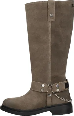 Image de Lazamani Leslie  Lange Laarzen - Taupe - Maat 41