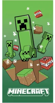 Obrázek produktu pro Dětská osuška Minecraft Útok Creeperů