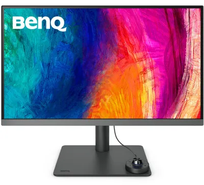 Zdjęcie produktu dla BenQ PD2706UA, 68,6 cm (27"), 3840 x 2160 px, 4K Ultra HD, LCD, 5 ms, Czarny