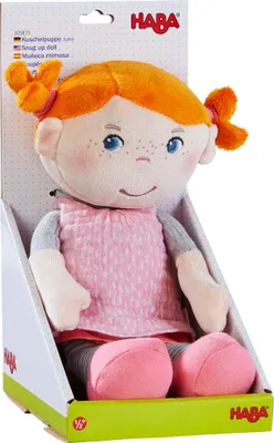 Immagine prodotto di Bambola di pezza HABA Bambola coccolosa Juna, 29 cm - multicolore - Taglia unica