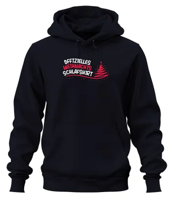 Obrázok produktu pre Oficiálne vianočné tričko na spanie Christmas Tree - Christmas Xmas Christmas Uni mikina s kapucňou, Navy, M