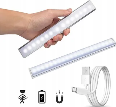 Produktbild von 20 cm lange USB-LED-Lampe, kaltweiß