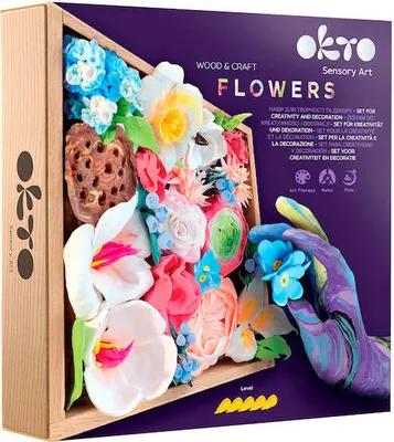 Obrázok produktu pre Penová hlina Okto Romance 10014 Viacfarebná 21 x 21 x 5 cm