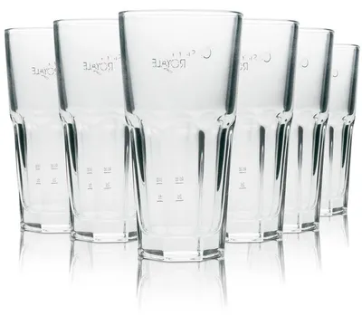 Produktbild von 6x Smirnoff Vodka Glas Longdrink Casino Royale 380ml