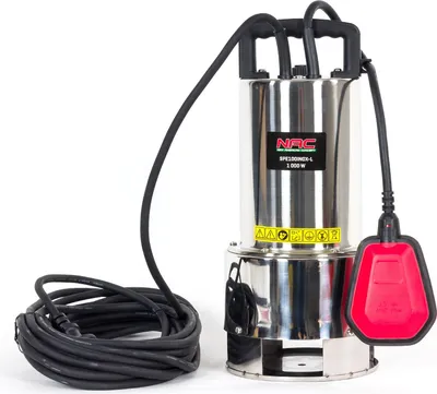 Image de Pompe à eau sale Nac inox 1000w
