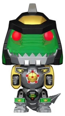 Produktbild von Funko FK90115 - Hasbro Bitty POP! Bots Figur PR- Dragon Zord w/GR Ranger 11,7 cm - Neu