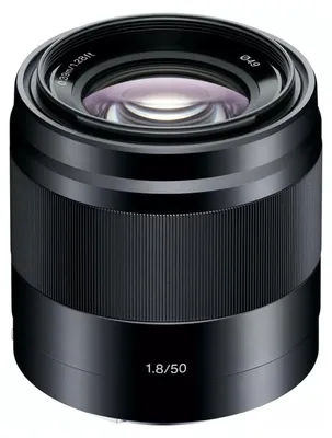 Image de Sony 50 mm / F 1,8 OSS (SEL-50F18) Objectif à focale fixe pour les appareils photo système Sony E-Mount, F1,8, stabilisateur d'image, autofocus, diamètre du filtre 49 mm