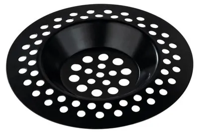 Produktbild von Abflusssieb Wenko schwarz matt 25658100