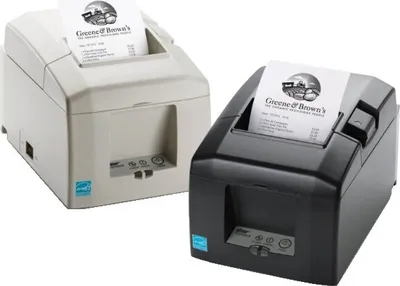 Produktbild von TSP-654II-24 - Bon-Thermodrucker mit Abschneider, 80mm, schwarz