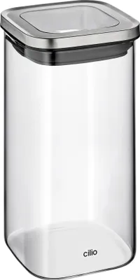 Obrázok produktu pre Dóza CUBO 1,35 L, hranatá, Cilio
