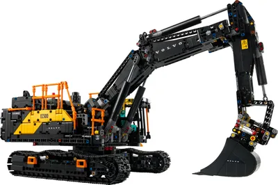 Produktbild von LEGO Technic Volvo EC500 Hybrid-Bagger – Spielzeug Automodell mit Motor für Erwachsene – mit beweglichem Ausleger, Kettenantrieb sowie austauschbarem Hammer und Schaufel – Geschenkidee – 42215