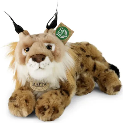 Produktbild von Plüsch-Luchs liegend 28 cm ECO-FRIENDLY