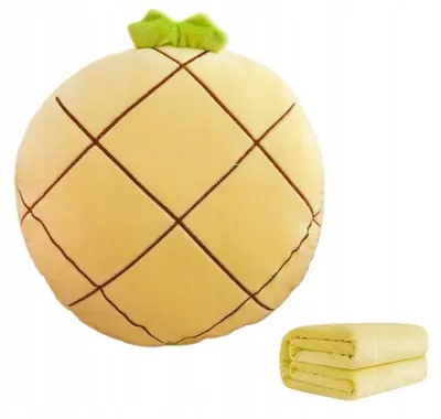 Produktbild von Granda Ananas Plüschtier mit Decke 3-in-1 Reisekissen
