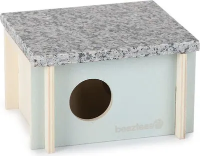 Produktbild von Beeztees Nager Kühlhaus Cico Holz mint, Maße: 15 x 13 x 9 cm