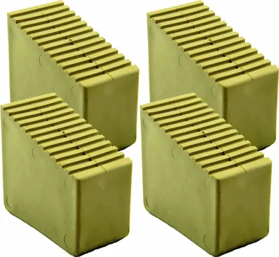 Obrázek produktu pro Patky pro dřevěné žebříky 3-8 stupňů 56 mm x 23 mm ConToo HB40 - 4 ks.