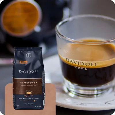 Produktbild von Davidoff Espresso Kaffee ganze Bohne 1000g