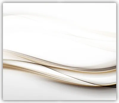 Produktbild von Tulup Glas Herdabdeckplatte Glaskeramikkochfeld-Abdeckung Spritzschutz Glasabdeckplatte Kochplattenabdeckung und Schneidebrett - Einteilig - 60x52 cm Wellen Abstrakt