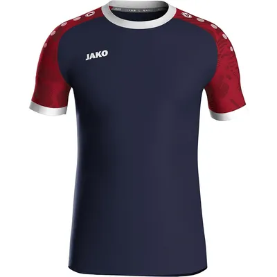 Produktbild von JAKO Kinder Trikot Iconic KA, Farbe:navy/chili red, Größe:116
