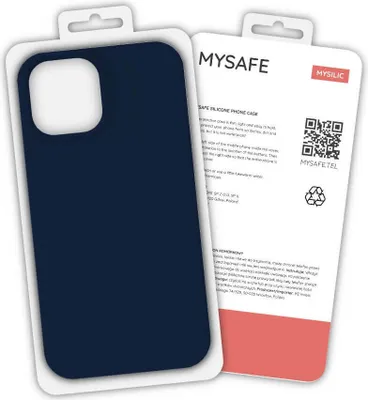 Zdjęcie produktu dla MySafe Ciemnoniebieskie etui na iPhone XS Max KP26703