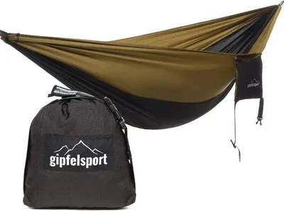 Obrázek produktu pro Lehká cestovní houpací síť pro outdoorové aktivity, prodyšná a skladná, nosnost 250 kg