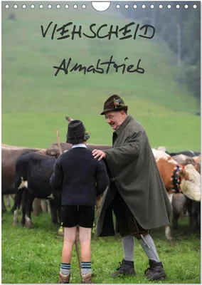 Produktbild von Viehscheid Almabtrieb (Wandkalender 2026 DIN A4 hoch), CALVENDO Monatskalender