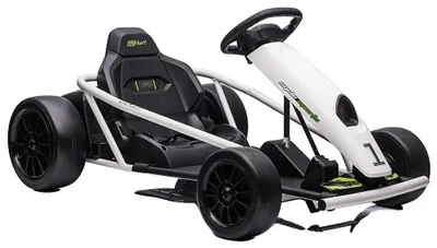 Obrázek produktu pro Elektrický motokár, rychlost 8 MPH, dva motory, BÍLÁ