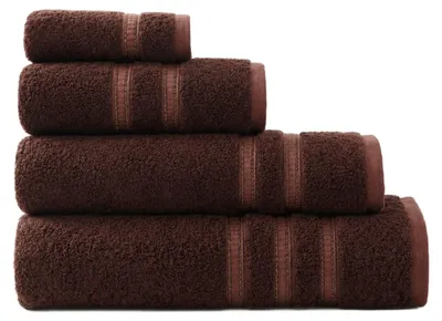 Zdjęcie produktu dla Ręcznik Harmony bambusowy 30x30 brąz/złoto chłonny