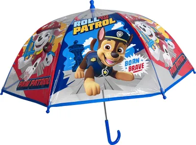 Produktbild von Paw Patrol Chase Marshall Kinder Regenschirm Stock-Schirm