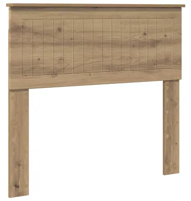 Image de Tête de lit vidaXL en bois composite chêne artisanal