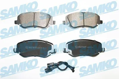 Obrázek produktu pro Sada brzdových destiček SAMKO 5SP842