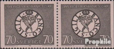 Produktbild von Briefmarken Schweden 1968 Mi 604Dl/Dr Paar postfrisch 300 J. Reichsbank
