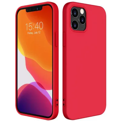 Produktbild von starfix Silikon Cover S-Case für iPhone 12 / iPhone 12 Pro rot
