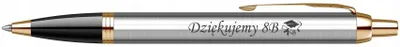 Produktbild von Parker IM Kugelschreiber Metall Gold Gravur Geschenk Lehrer