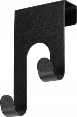 Image de Porte-serviettes Niko double porte noir