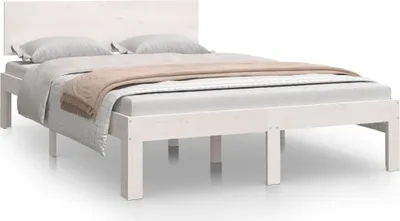 Obrázek produktu pro vidaXL Postel z masivu bílá 120x190 cm